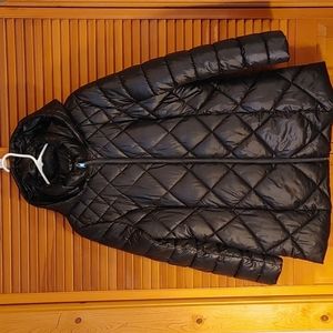 Andrew Marc Midi Puffer Coat